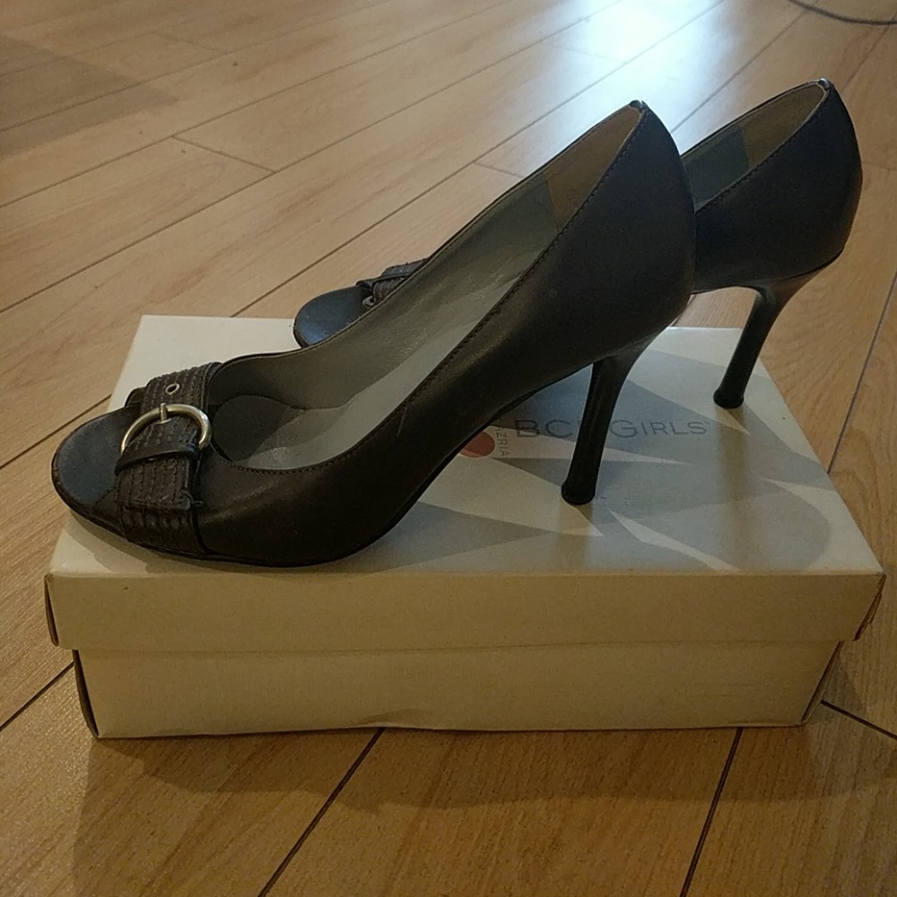 Brown shoes